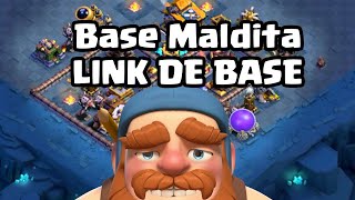 Base Maldita de la Aldea Nocturna de Clash of Clans BH10 [upl. by Annaeoj654]