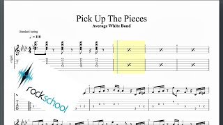 Pick Up The Pieces Rockschool Grade 5 Guitar [upl. by Suhpesoj]