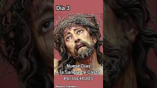 Nueve Días a la Sangre de Cristo por los Hijos Día 3 sangredecristo oracionporloshijos oracion [upl. by Naitsirc]