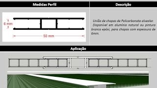 DIY  Perfil H de aluminio para Chapa de Policarbonato 6 mm Polysolution [upl. by Kcirtemed]