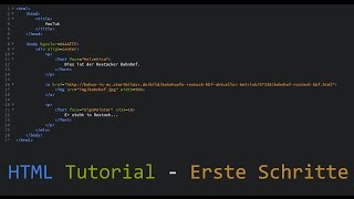 Brackets  HTML E01 ★ Erste Schritte ★ HD [upl. by Ssitruc]