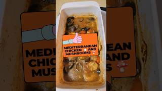 Mediterranean chicken 🐔 and mushrooms 🍄 so easy and good for you [upl. by Icat]