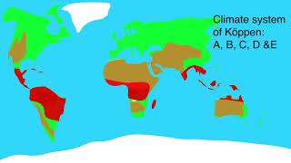 Köppen climate classification [upl. by Erialc]