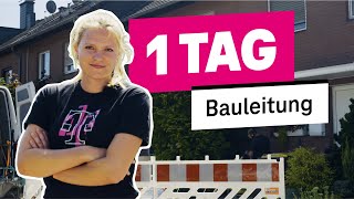 1 Tag Bauleitung auf der Glasfaserbaustelle [upl. by Harmaning]