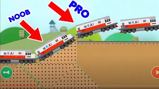 Kereta Api Hantu Thomas Menyeramkan  Labo Brick Train [upl. by Ayvid]