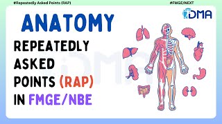 FMGE 2024 Essential Repeatedly Asked Points for Top Scores  RAP  Anatomy  DMA Chennai [upl. by Rotkiv]