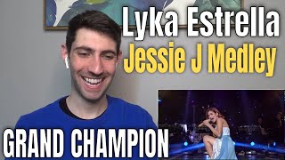 Lyka Estrella  Jessie J Medley Tawag Ng Tanghalan REACTION [upl. by Denman653]