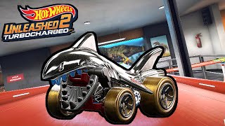 Hot Wheels Unleashed 2 Turbocharged Trying Out SHARK BITE Creature Rampage [upl. by Rugg]