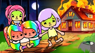 Family Saved By Conjoined Twins  Toca Life Story  Toca Boca [upl. by Rida845]