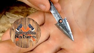 Partie 2  Pointe de flèche bushcraft Atelier Brice Vercors [upl. by Mears]