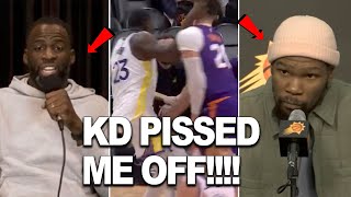 Draymond says Kevin Durant PISSED HIM OFF KD RESPONDS quotDraymond going to therapy amp SHT [upl. by Stockton718]