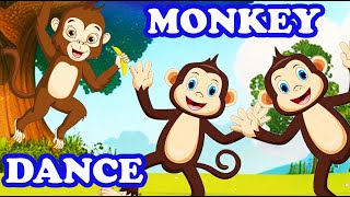 Monkey Dance  Kids amp Nursery Rhymes  Sing Along Song [upl. by Jurkoic]