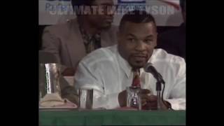 MIKE TYSON PRESS CONFERENCE WITH PETER MCNEELY 1995 [upl. by Glogau]