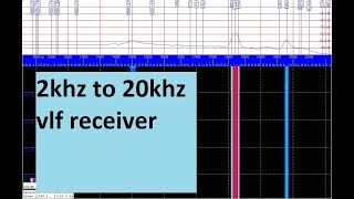 vlf receiver 10khz to 24khz [upl. by Ailerua]