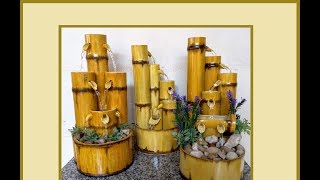 Fonte em Tubo PVC Decorative Fountain PVC pipe [upl. by Uamak]