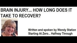 Recovering from Brain Injury [upl. by Oiraved]