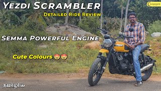 2024 YEZDI Scrambler  with Better refinement and low end response  Tamil Review  Chakkaram [upl. by Noeled463]