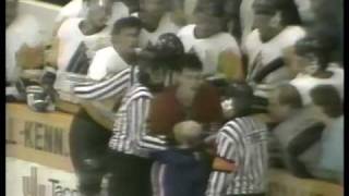 Colin Ruck Vs Kerry Toporowski  WHL  10011989 [upl. by Averill]