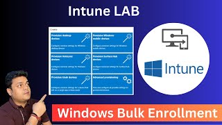 Microsoft Intune Windows Devices Bulk Enrollment  Step by Step Guide [upl. by Gnivri42]