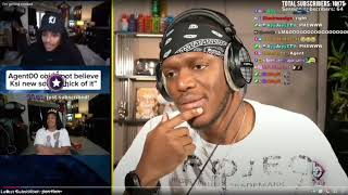 Agent Reacts To KSI’s Reaction Of Him Dissing His New Song 💀 [upl. by Judas]