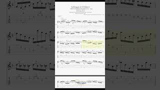 Solfeggio in D Minor  J C F Bach 1732  1795 arr for Classical Guitar [upl. by Ellah]