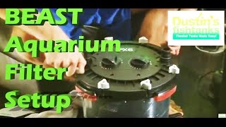 How to setup an Aquarium Filter Aquarium Fluval FX6 Filter Fx5 Swap for FX6 [upl. by Coryden]