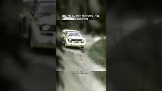 Audi Quattro  Stig Blomqvist  Group B rallye [upl. by Adalbert]