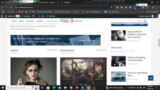 magbook newsblog theme customization [upl. by Crowe]