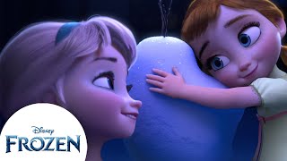 Elsa and Annas Most Heartfelt Moments  Frozen [upl. by Artair]