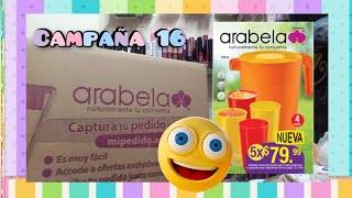 Unboxing de mi pedido de Arabela 🌺 campaña 162024 [upl. by Araik]