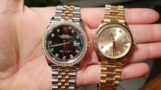 ROLEX Datejust 36mm vs 31mm ROLEX LOVEROLEX [upl. by Ranger486]