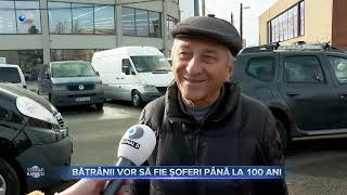 Stirile Kanal D  Batranii vor sa fie soferi pana la 100 de ani  Editie de seara [upl. by Etat]