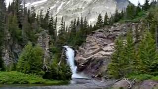 Glacier National Park  Running Eagle Falls  Trick Falls Two Medicine 2011 [upl. by Anahcar]