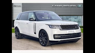 Used Land Rover Range Rover 44 P530 V8 LWB Autobiography 5dr at Stafford Land Rover [upl. by Grantland]