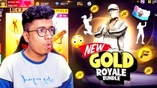 New Gold Royale Bundle കണ്ടോ 😱 Spinning Gold Royale  Freefire Malayalam [upl. by Hagar]