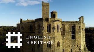 Postcard from Warkworth Castle Northumberland  England Drone Footage [upl. by Budworth876]