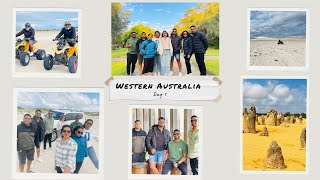 The Pinnacles Desert  Wedge Island Beach  Lancelin Sand Dunes  Western Australia Day 1 [upl. by Gabie]