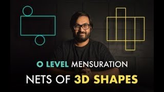 MENSURATION NETS OF 3D SHAPES O LEVELS 4024 IGCSE 0580 [upl. by Yul336]