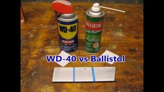 WD40 vs Ballistol  Corrosion Inhibitor Comparison [upl. by Riley868]