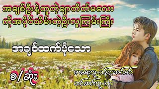 အချစ်ထက်ပိုသောZin Audio Channelnovel အချစ် အရို ရသ အိမ်ထောင်ရေးဇာတ်လမ်း [upl. by Draillih]