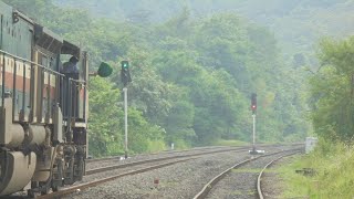 kokanrailway mandoviexpress Mandovi Express Full Journey Panvel To Ratnagiri [upl. by Loesceke]