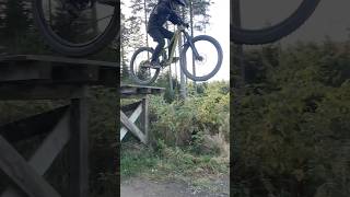 Drop in der Mtb Zone Bikepark Willingen mtb scottransom 600 jump drop [upl. by Arratahs]