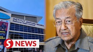 Dr Mahathir hospitalised at IJN over cough [upl. by Eiramac912]