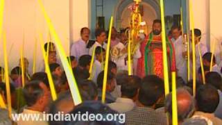 Palm Sunday Churches Christians Kerala [upl. by Ahcila338]