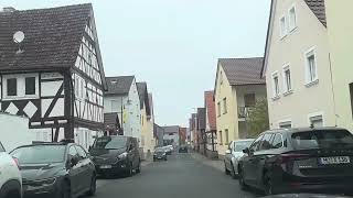 Driving Vlog  Wasserlos  Alzenau  Germany City  2024 [upl. by Enailuj]