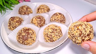 Just mix condensed milk and cocoa Quick recipe without baking You will be surprised [upl. by Anawyt238]