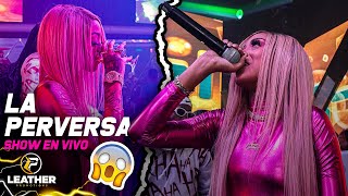 La Perversa SHOW EN VIVO dice que viene canción con ROCHY RD Se la deja caer a Yomel El Meloso [upl. by Iran147]