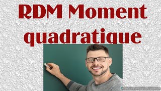 Moment quadratique 3Exercice TD3 Comment calculer le moment quadratiqueMoment quadratique 3 [upl. by Eiznekcm]