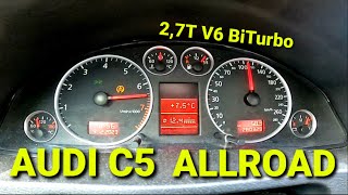 Audi A6 C5 Allroad  27T 250PS  0100 KMH  stock engine [upl. by Noeht812]