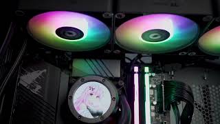 Thermaltake AIO Liquid Cooler  TH360 V2 Ultra ARGB  First Look [upl. by Repotsirhc]